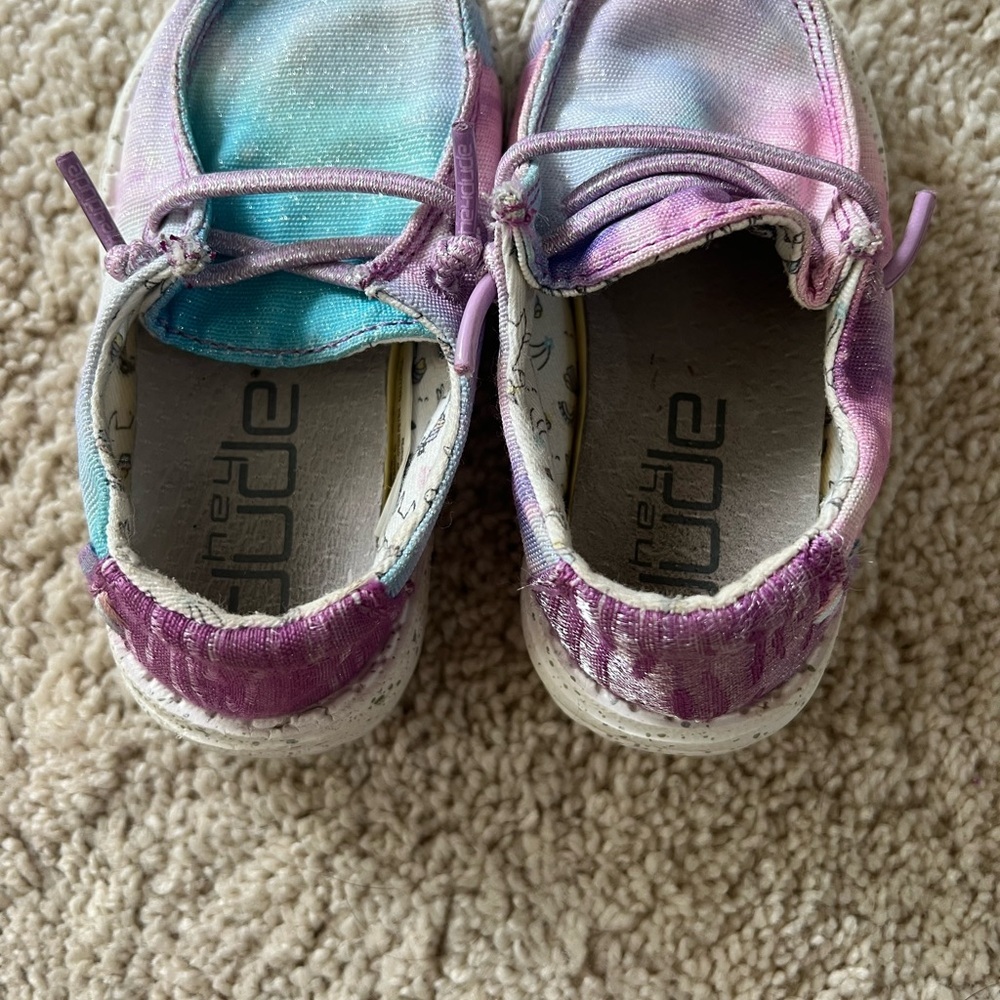 Hey Dude Kids Tie-Dye Loafers - Picture 4 of 4